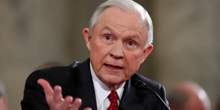 US Attorney General Jeff Sessions has agreed to recuse himself from an investigation into Russian meddling in the 2016 presidential election (AP)