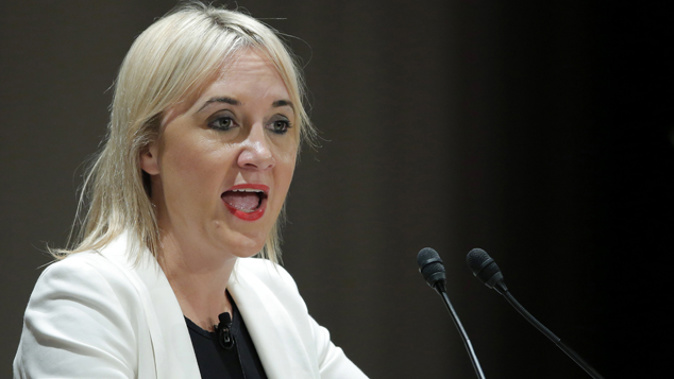 Nikki Kaye, the only millennial Cabinet Minister, didn't hesitate when she was asked whether she was a feminist. (Getty Images)