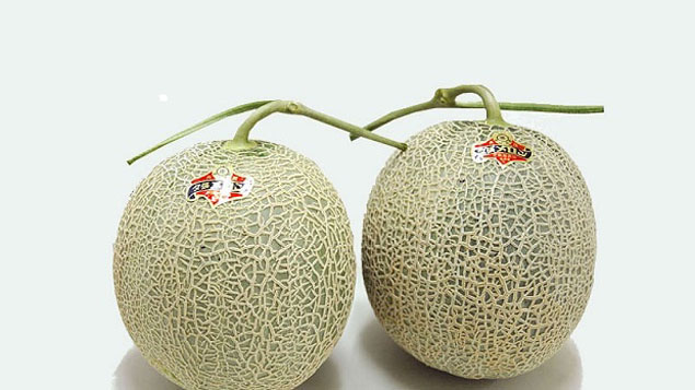 Michael Van de Elzen: BBQ marshmallow with rockmelon and citrus syrup