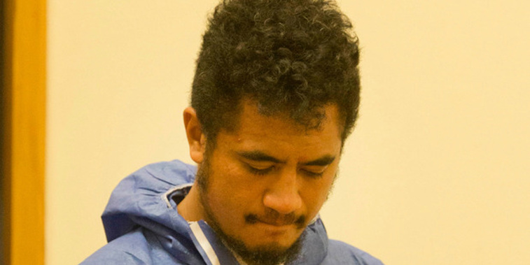 Rhys Warren (above) has started his cross examination of the Armed Offenders Squad Officer he's alleged to have shot in the head last year. (NZH)