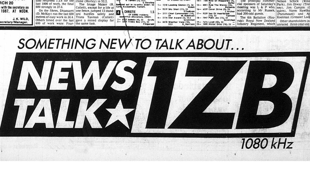 Newstalk ZB turns 30 advertising