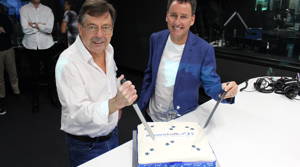 PHOTOS: Newstalk ZB 30th birthday cake