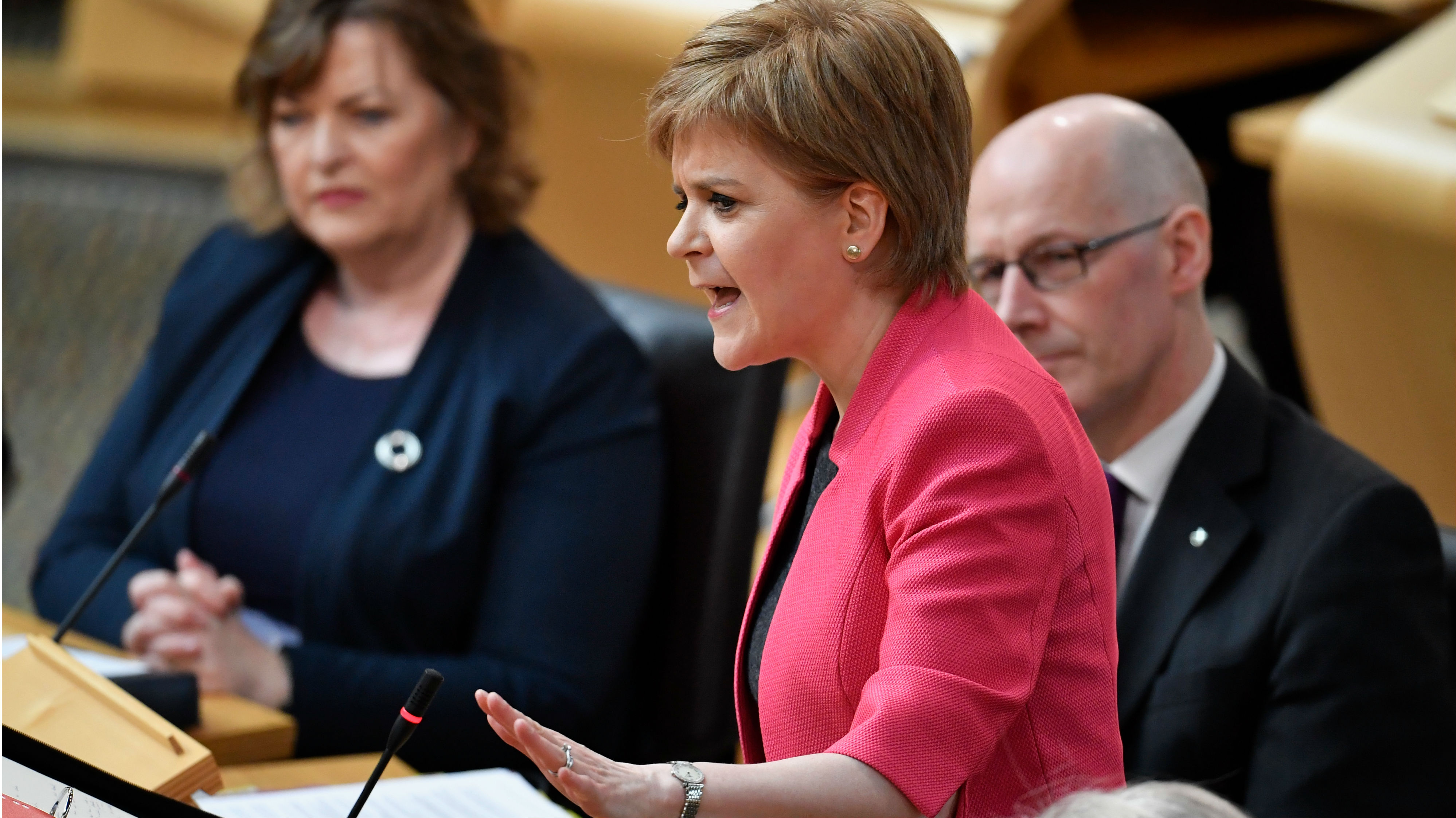 Nicola Sturgeon. (Getty)