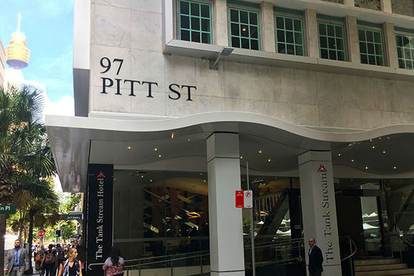 The Tank Stream Hotel on Pitt Street