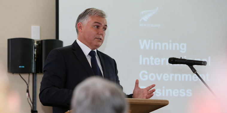 Land Information Minister Mark Mitchell says there is no "big buy-up" of New Zealand land by foreigners. Photo / Michael Cunningham