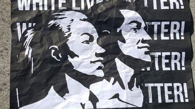 Auckland University is investigating posters put up around campus, which call for physically fit, straight people to oppose multiculturalism. (NZH)