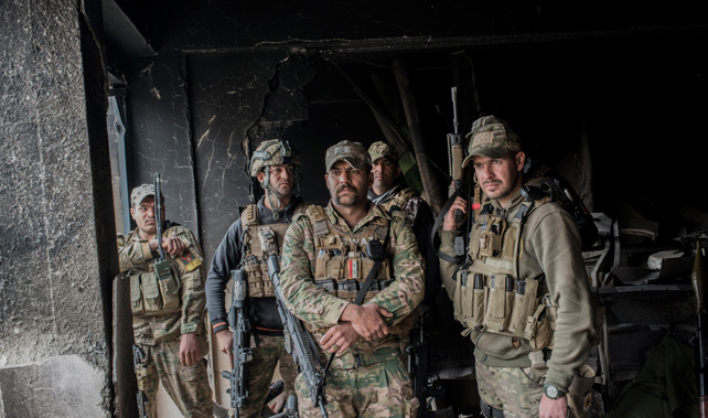 Iraqi soldiers in Mosul (Getty Images)
