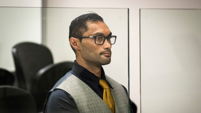 Mikio Filitonga was on trial at the Auckland District Court for causing grievous bodily harm with reckless disregard, and committing a criminal nuisance by doing an unlawful act (Jason Oxenham)