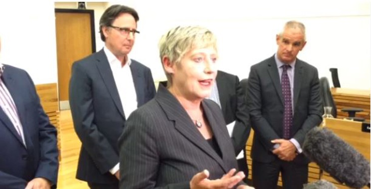Lianne Dalziel is talking up the Christchurch City Council's chances of taking over all of the red zoned land in the Port Hills. (NZH)