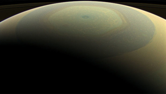 Saturn as seen by Cassini (NASA)