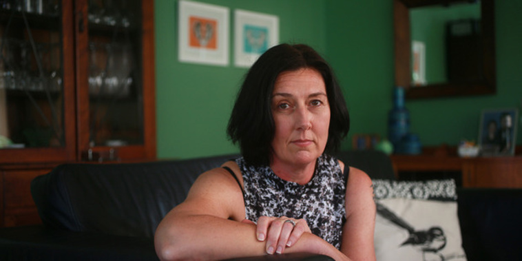 Mother Tracey Rountree says Kiwi children with serious mental health issues need to be harming themselves or other children to get access to specialist services. (Photo / Doug Sherring)