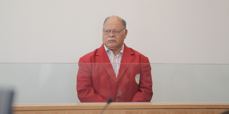 Talakai Aholelei has been charged over the deaths of three Tongan tourists in a bus crash last year. (Michael Craig)