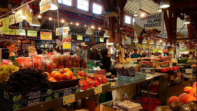 Vancouver's Granville Public Market (Supplied).