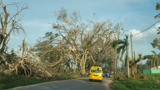 The cyclone caused widespread damage to northern parts of Vanuatu yesterday. (File photo/Getty)