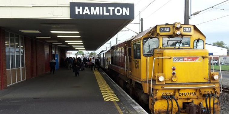 The Northern Explorer currently runs between Wellington and Auckland but not as a commuter service (Gary Farrow).