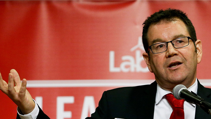Labour's finance spokesman Grant Robertson has been laying out his ideas at the party's congress this morning. (Getty)