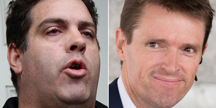 Blogger Cameron Slater and former Conservative Party leader Colin Craig. (Photo/File) 