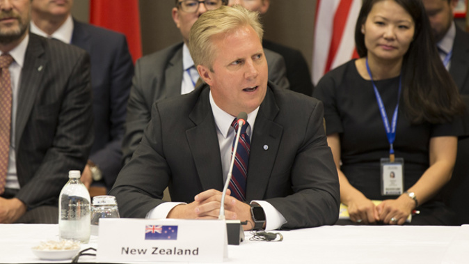 The Trade Minister is expecting an agreement today to move ahead with the Trans Pacific Partnership (TPP) trade deal without the US. (Newspix)