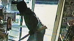 CCTV footage of an alleged aggravated burglary (Supplied by NZ Police).