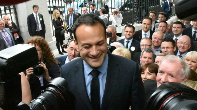Leo Varadkar won significant support from local Councillors and the parliamentary party. (Getty)