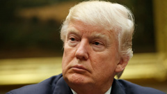 President Donald Trump is hitting the road to ramp up his long-promised plan to overhaul the nation's ageing airports, roads and railways. (Getty Images)