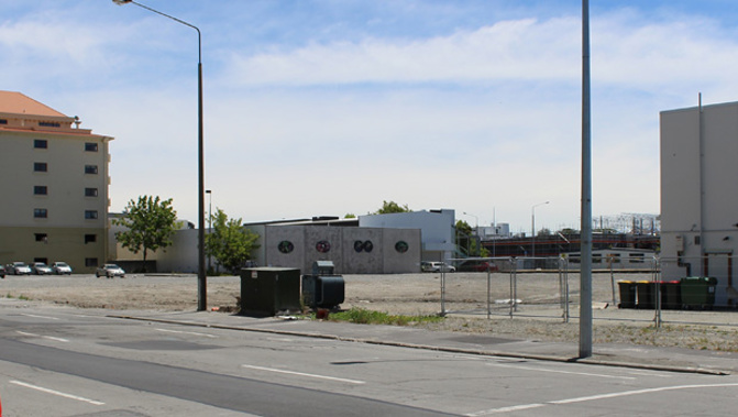 The site where the Christchurch Convention Centre once stood (Edward Swift).
