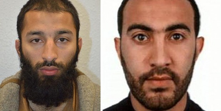 Attackers Khuram Shazad Butt and Rachid Redouane have been identified by police