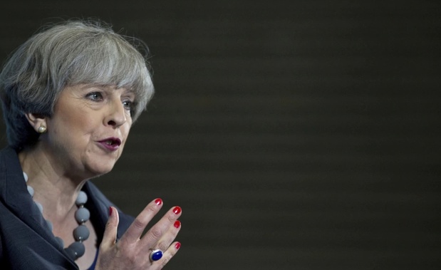 British Prime Minister Theresa May. Photo / AP.