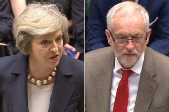 Theresa May and Jeremy Corbyn (Photo / Getty Images)