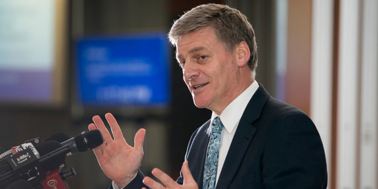Prime Minister Bill English. (Photo \ NZN)