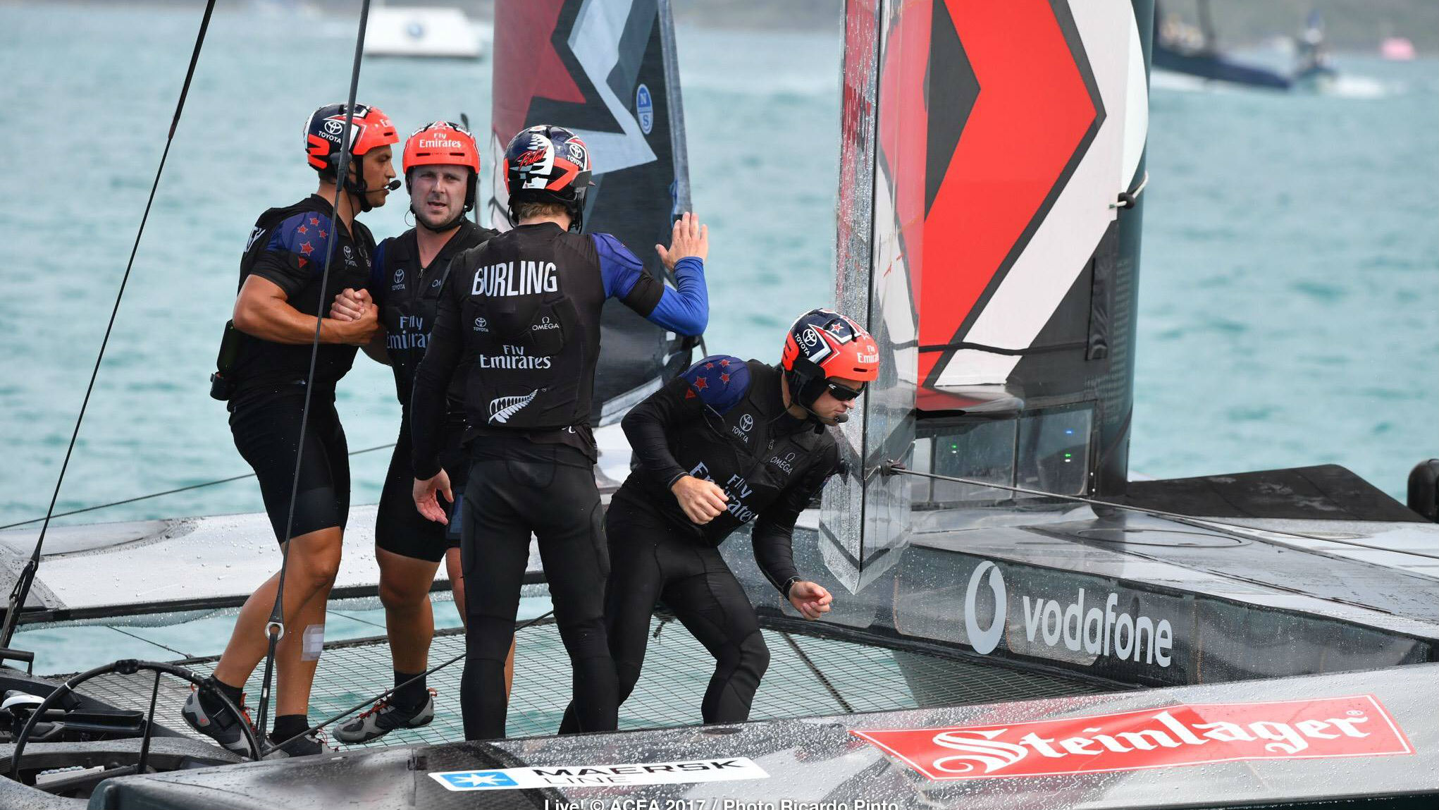 Photo / Facebook / EmiratesTeamNZ
