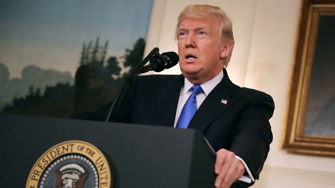 US President Donald Trump is under investigation for possible obstruction of justice. (Photo \ Getty Images)