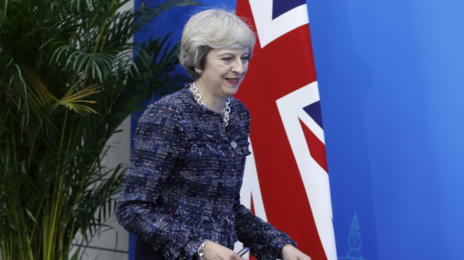 British Prime Minister Theresa May. Photo / AP