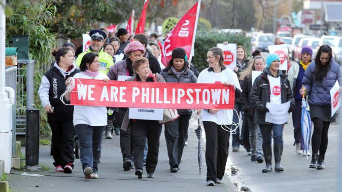 Phillipstown School was one of the Christchurch schools affected by the Government's education shake-up of the region.