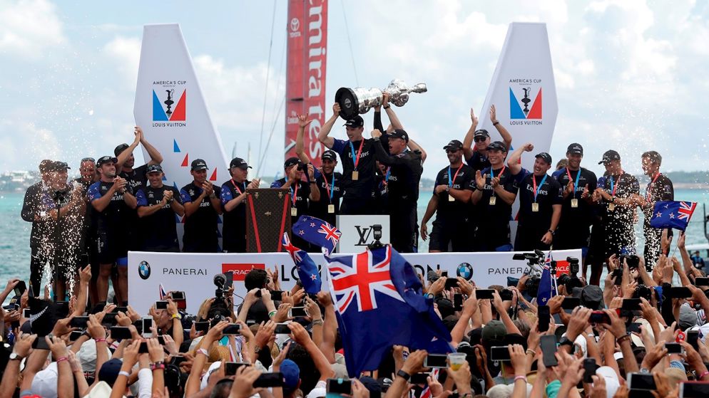 PHOTOS Team New Zealand WIN the America's Cup PHOTOS Team New Zealand WIN the America's Cup