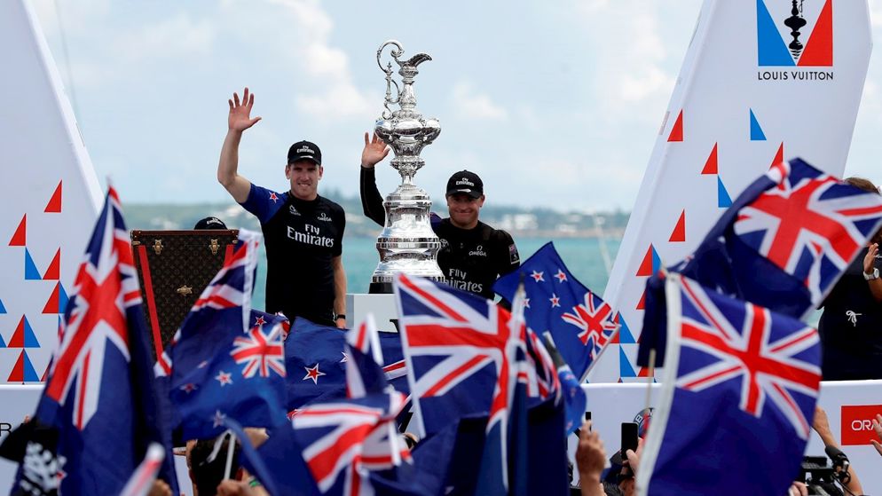 PHOTOS Team New Zealand WIN the America's Cup PHOTOS Team New Zealand WIN the America's Cup