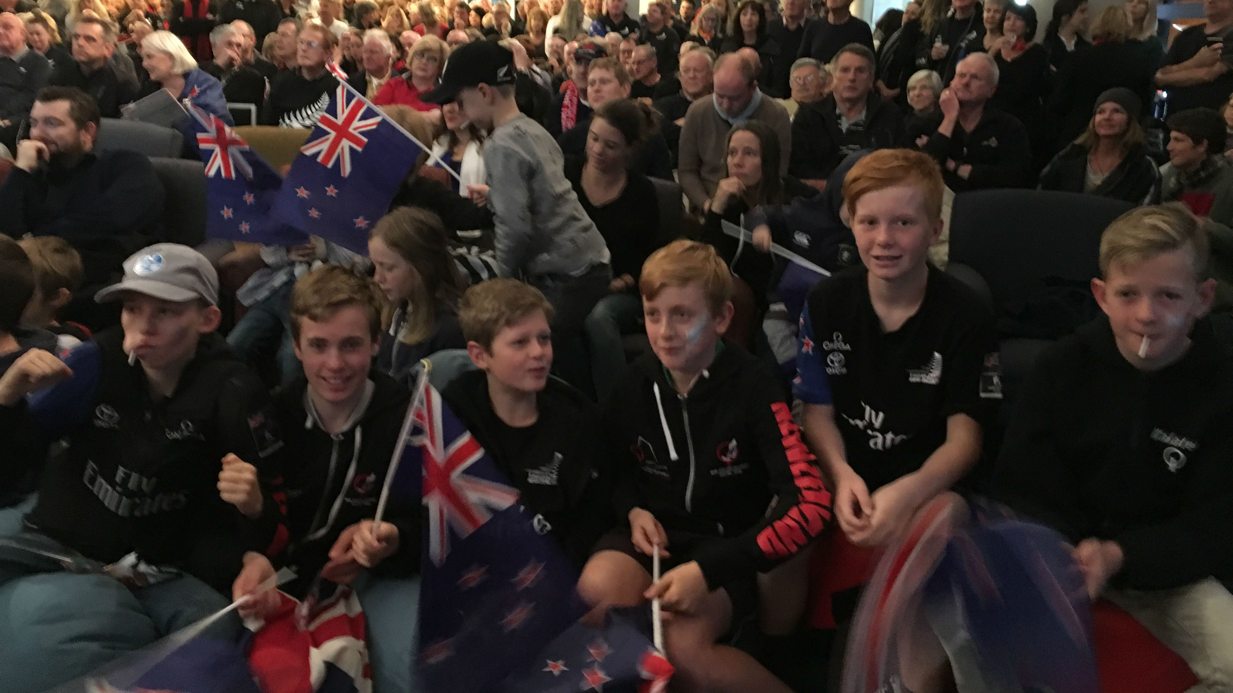 WATCH: America's Cup celebrations at Royal New Zealand Yacht Squadron