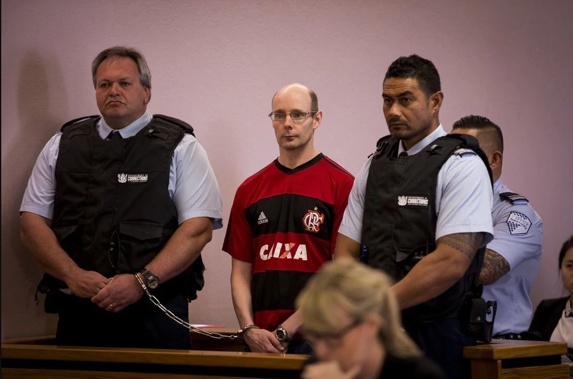 Phillip John Smith appearing in court (NZ Herald/Dean Purcell) 