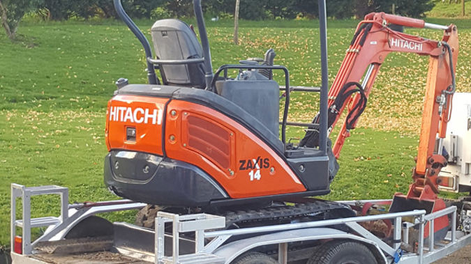 A man whose $40,000 digger has been stolen is urging police to act quickly to nab the thief.