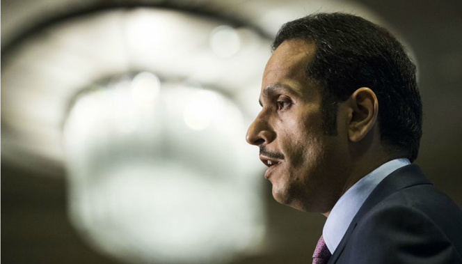 Qatar Foreign Minister Sheikh Mohammed bin Abdulrahman Al Thani. (Getty)