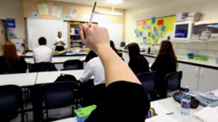 Part-time high school teachers want to be paid for time spent preparing lessons and marking work. (Photo/ Getty)