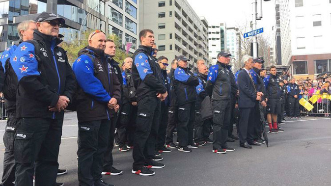 Team New Zealand are set to hit the streets of Christchurch at midday. (Photo \ File)