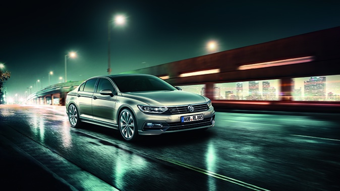 The VW Passat (Supplied).