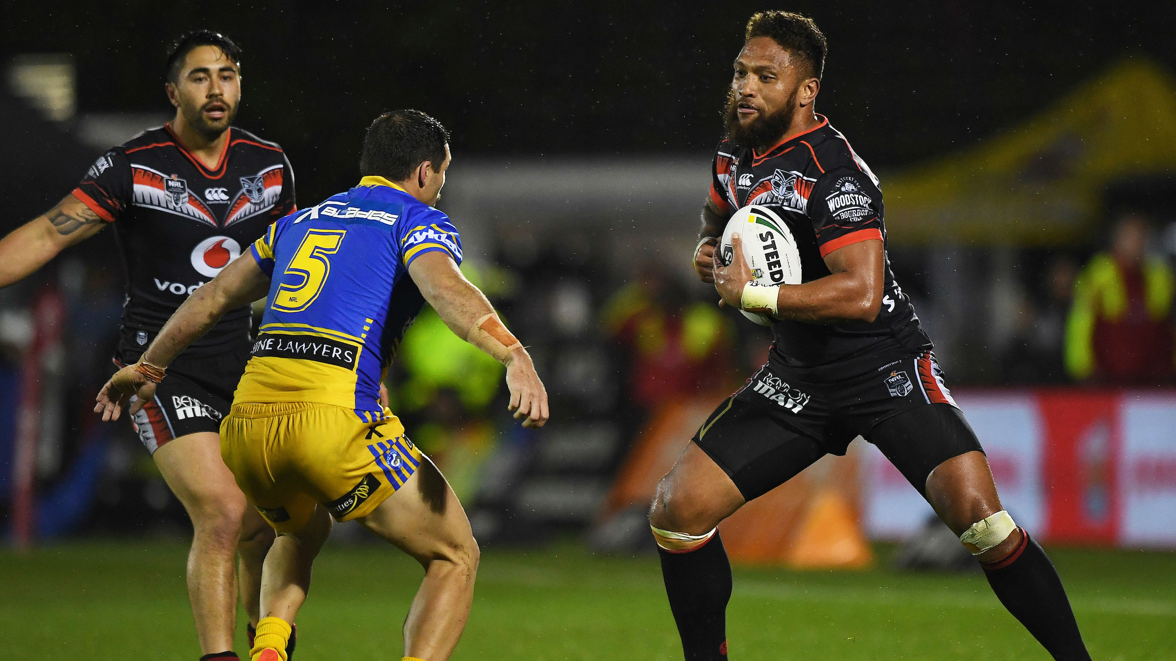 Vodafone Warriors v Parramatta Eels. NRL Rugby League. Mt Smart Stadium, Auckland, New Zealand. Sunday 4 September 2016. Photosport.