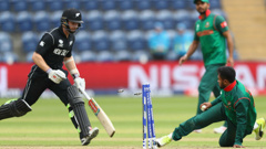 Black Caps skipper Kane Williamson playing Bangladesh. Photo / Getty Images.