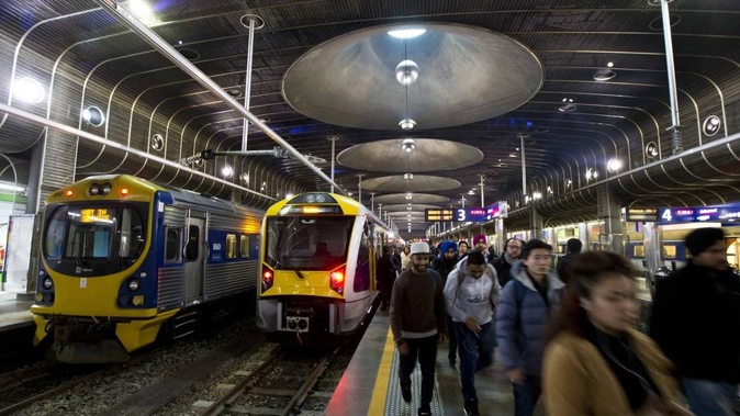 Trains to Auckland's eastern suburbs have been cancelled, according to AT. (Photo / File)