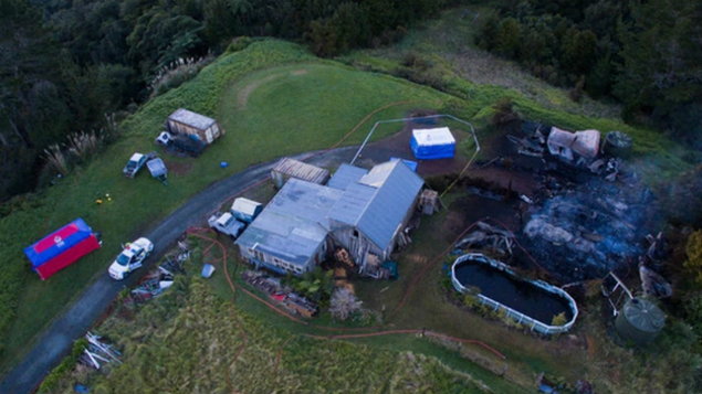 Police have confirmed they visited the scene of Wednesday's fatal shooting in Northland last month after concerns about an illegal structure built on the property. (Supplied)
