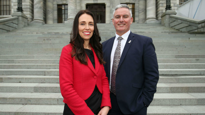 Jacinda Ardern and her deputy Kelvin Davis (Image / Getty Images)
