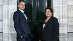 The Greens' reaction to the resignation sounds awfully like a party going into damage control desperately trying to discredit the two people who have just made the party look like it’s in complete disarray. (Photo \ Getty Images)