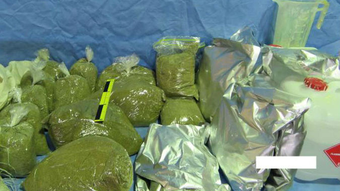 Synthetic cannabis haul (PHOTO - Supplied NZ Police)